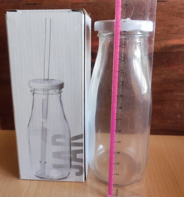 Tarro para pajita 320ml