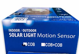 Luz de pared solar  5W con sensor