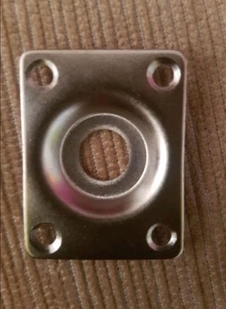 Placa metalica entrada jack les Paul