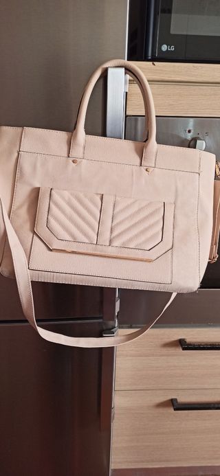 borsa con tasca porta cellulare