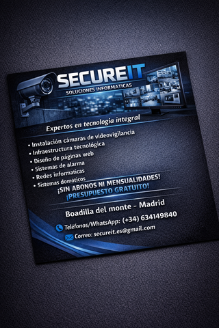 INSTALACION DE CAMARAS DE SEGURIDAD