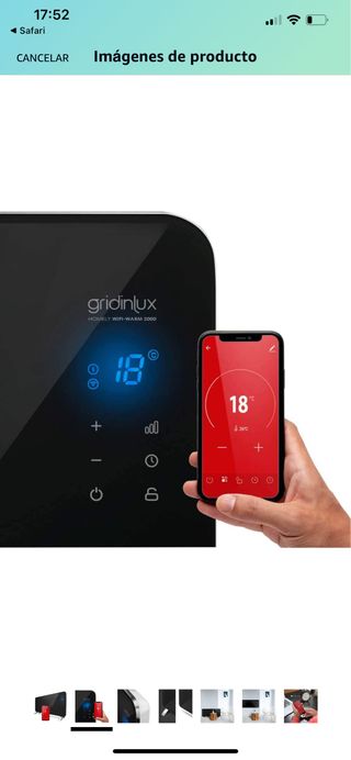 Radiador WIFI ALEXA GRIDINLUX