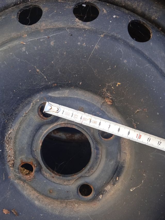 rueda de chapa 15" con neumático