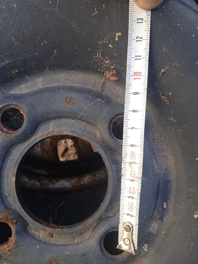 rueda de chapa 15" con neumático