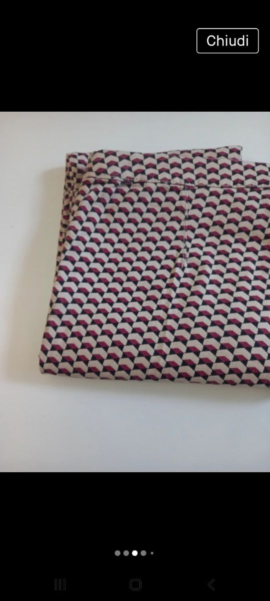 H&M pantaloni motivo geometrico