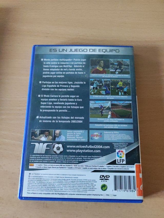 esto es fútbol 2004, ps2
