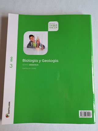 Biología Geología 3 ESO Castillay León Santillana