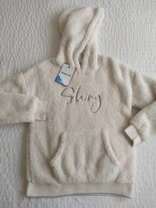 Sudadera blanca 
