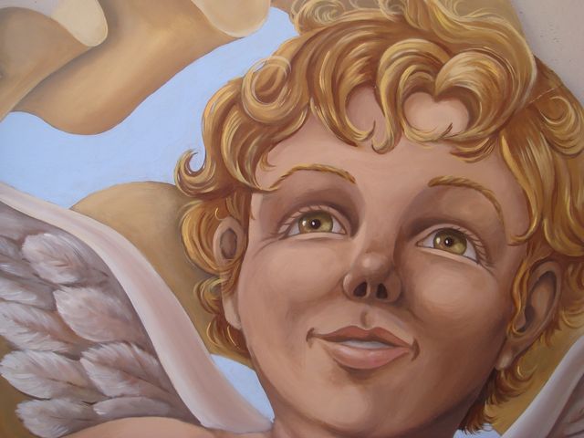 CUADRO DECORATIVO MURAL PINTADO A MANO