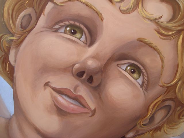 CUADRO DECORATIVO MURAL PINTADO A MANO