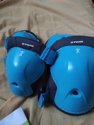 Protecciones niño bicicleta