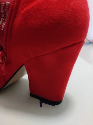 Botines Rojos
