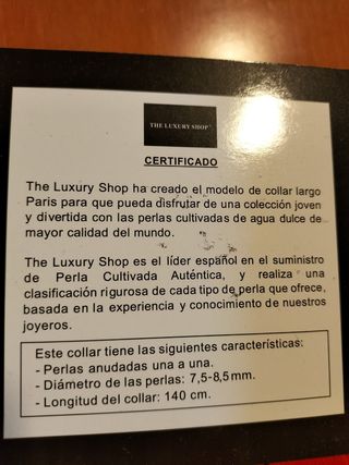 Conjunto collar y pendientes