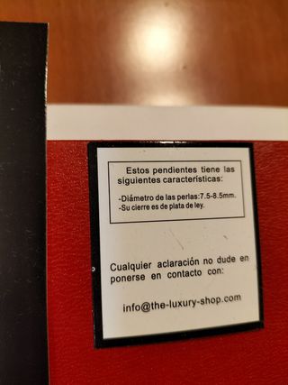 Conjunto collar y pendientes