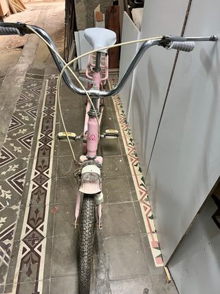 Bicicleta vintage rosa G.A.C.