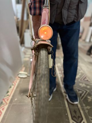 Bicicleta vintage rosa G.A.C.
