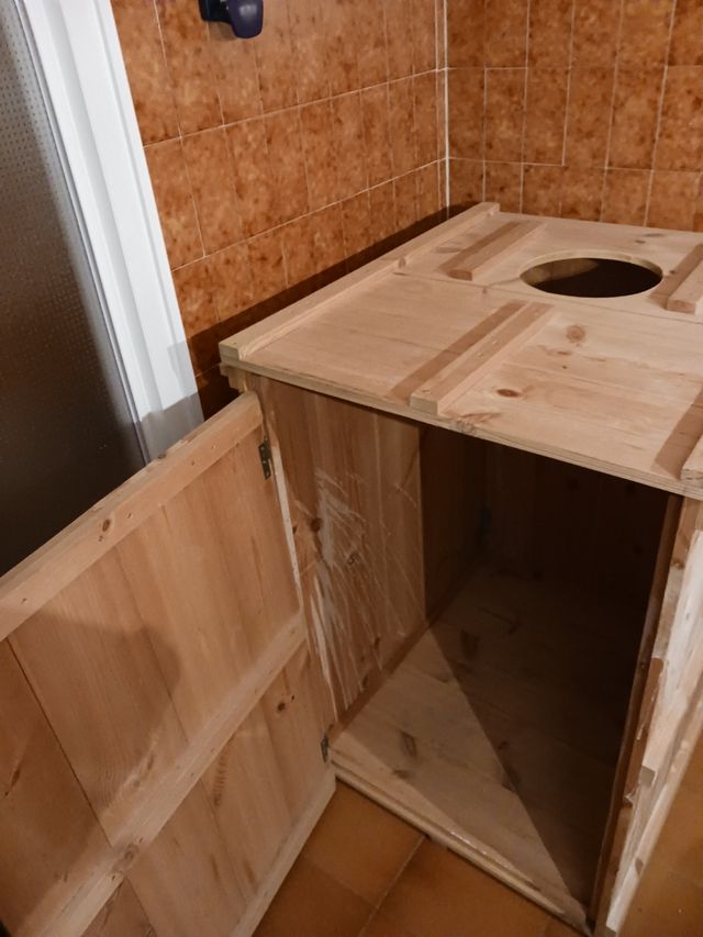 Sauna  de madera maciza