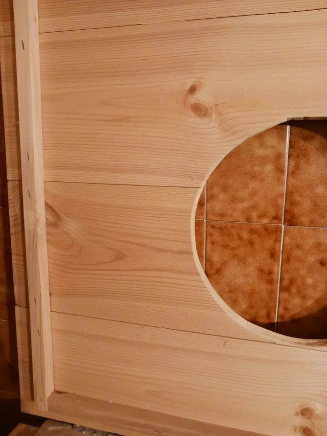 Sauna  de madera maciza