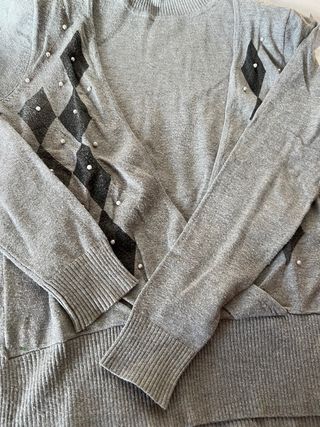 Jersey de punto de cuello alto
