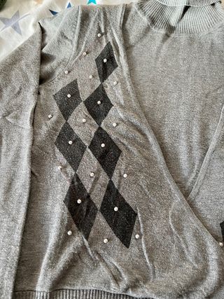 Jersey de punto de cuello alto