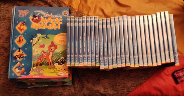 Magic English 13 tomos y 26 DVD 