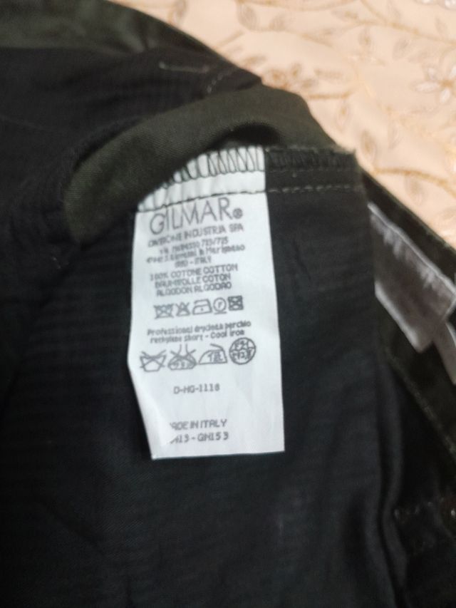 jeans ICERBERG size31 colore verde rifinito in pel