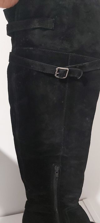 botas de piel altas