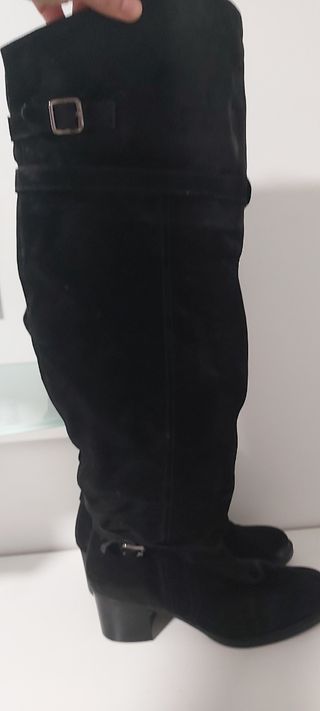 botas de piel altas