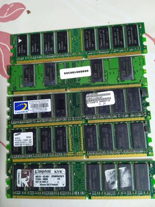 memorias RAM PC sobremesa