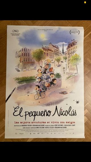 Poster Cine el pequeño Nicolás