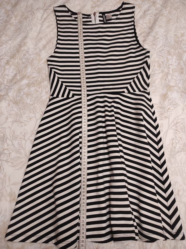 Vestido rayas H&M