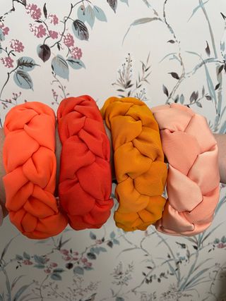 Diademas trenzadas artesanales