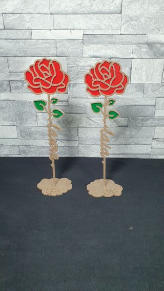 Rosas personalizada  para el Dia de la Madre