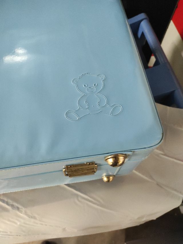 Maleta Osito Azul
