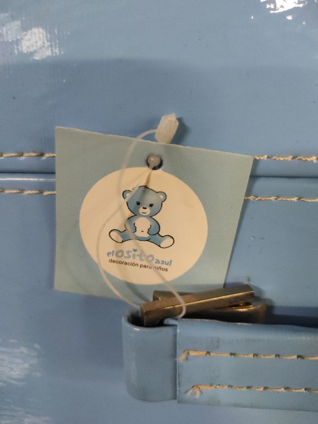 Maleta Osito Azul