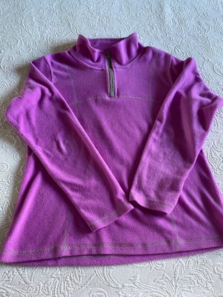 Forro polar Lila. Talla S