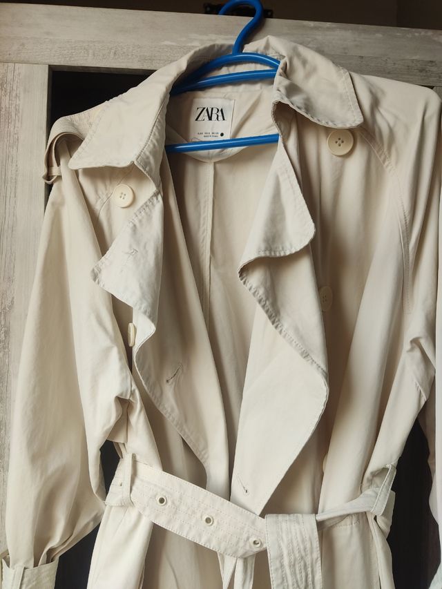 Zara Nueva bege casaco