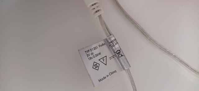 Guirnalda Ikea luces led FinFin