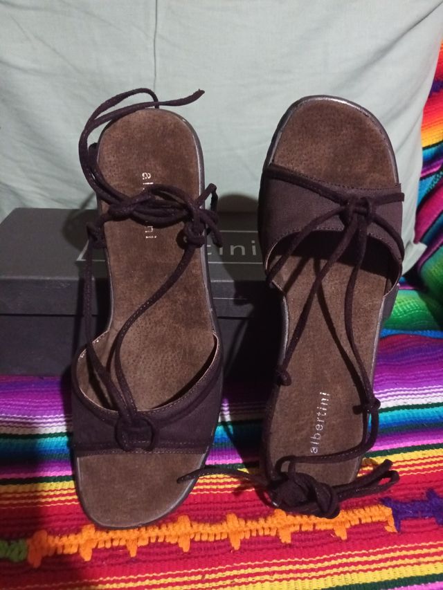 sandalias de cuña de verano 38