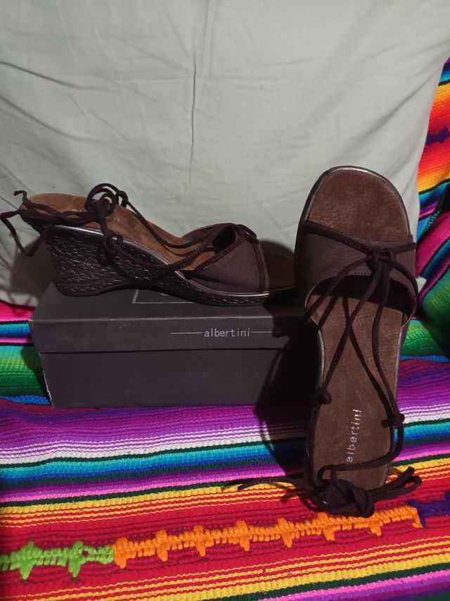 sandalias de cuña de verano 38