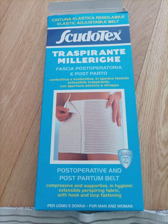 scudotex fascia cintura post operatoria parto 3