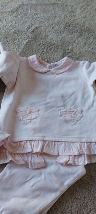 2 chándal niña rosita 18 meses