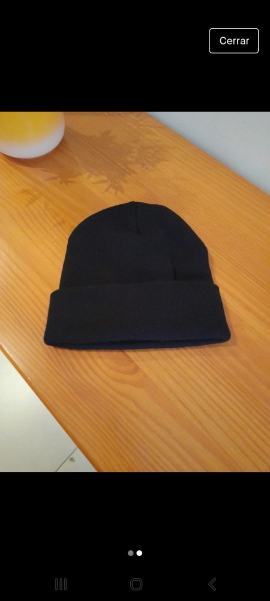 Chapéu de lã preto Vogelsang