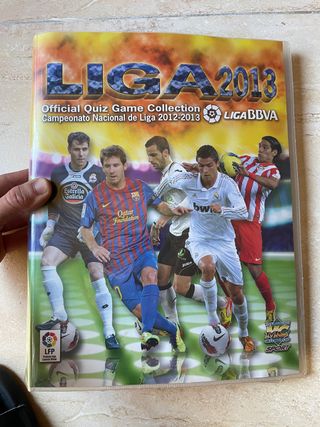Álbum de cromos de la liga 2013