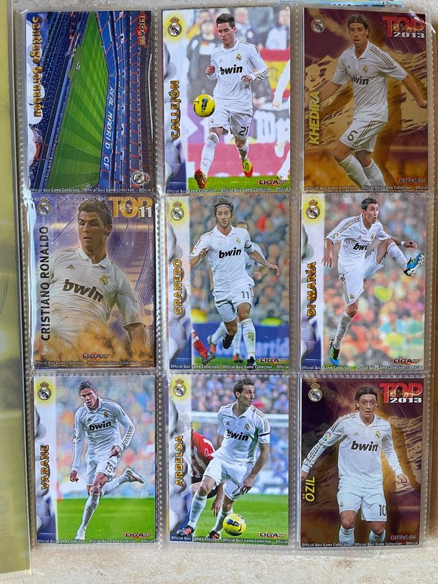 Álbum de cromos de la liga 2013