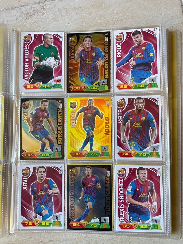 Álbum de cromos liga 2011-12
