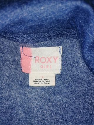 Sudadera azul Roxy 14a