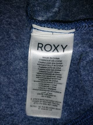 Sudadera azul Roxy 14a