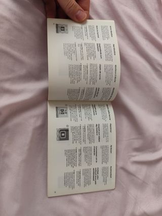 libro de instrucciones Sega Game gear 
