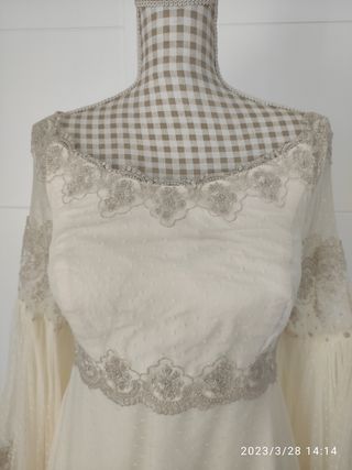 Vestido de novia de Aurora Gaviño 
